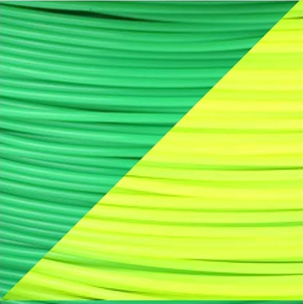 Heat Green to Yellow