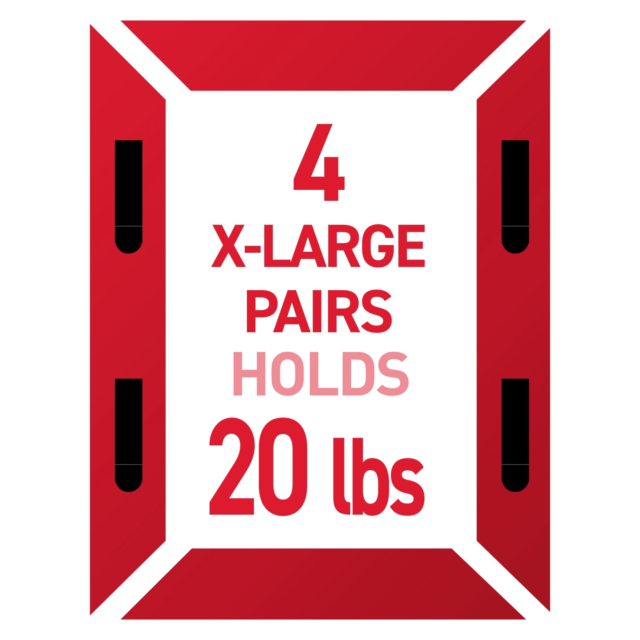 (3 pack) Command Heavy Duty Picture Hangers, Hold 20 lbs, Black, Damage-Free Hanging, 8 Pairs Adhesive Strips