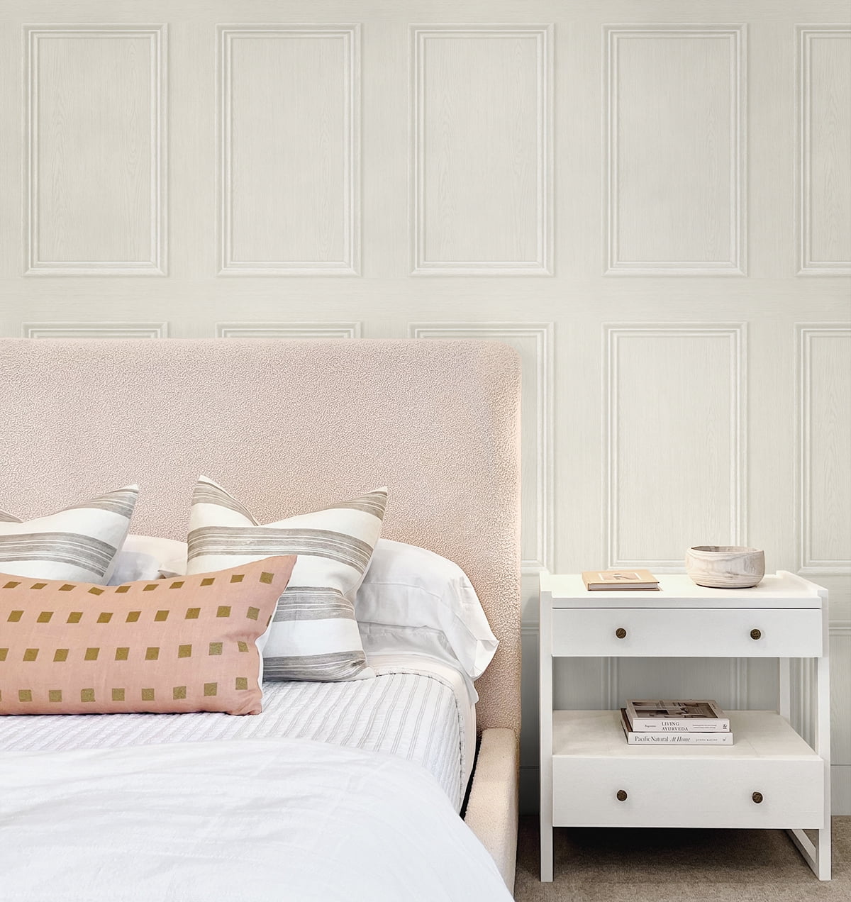 Stacy Garcia Home Faux Wood Panel Peel and Stick Wallpaper