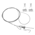 thumbnail image 2 of 2 Sets of Photo Hanger Rope Picture Stainless Steel Adjustable Photo Frame Hanging Wire Rope, 2 of 6