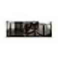 thumbnail image 3 of Richell Convertible Elite 6 Panel Pet Gate Black, 3 of 4