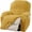 Yellow, variant on Solennerer Recliner Chair Covers 4-Pieces Reclining Chair Slipcovers with Pocket& Elastic Bottom, Soft Feel Fitted Lazy Boy Sofa Couch Cover Washable, Stretch Recliner Furniture Protector