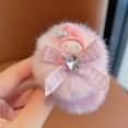 thumbnail image 1 of Children's cute plush hair band Sanrio cartoon baby hair tie does not hurt hair rubber band hair rope Princess female hair accessories, 1 of 5