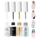 thumbnail image 1 of Set de esmaltes de uñas Beetles Gel Liner, 10 ml, 4 unidades, color dorado y plateado, 1 of 7