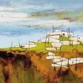thumbnail image 3 of Cordaro, Emiliano 20x20 Black Modern Framed Museum Art Print Titled - Peaceful village I, 3 of 5