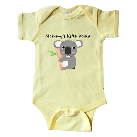 

Inktastic Mommy s little Koala Gift Baby Boy or Baby Girl Bodysuit