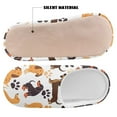thumbnail image 4 of Uourmeti Dachshoud Paw Print Indoor House Slippers Anti-slip Non-slip Close Toe Rubber Sole Comfortable Sole Lightweight Easy On Slippers, 4 of 7
