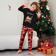 thumbnail image 4 of Viento mil voluntad ropa para niños Ha ropa para adultos ropa para padres e hijos coche muñeco de nieve árbol de Navidad estampado ropa para el hogar, 4 of 5