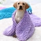 thumbnail image 2 of Pet Drying Towel Ultra-absorbent Dog Bath Towel Blanket Fiber Chenille Puppy Dog Clean Towel Pet Product Dog Blanket ShopWise Round, 2 of 10