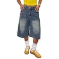 thumbnail image 5 of Girls Jeans Shorts Baggy Cargo Denim Bermuda High Waist Bottom Trendy Summer Clothes for Teen Casual Jean Shorts Jorts Jean Shorts for Teen Girls High Waisted, 5 of 8