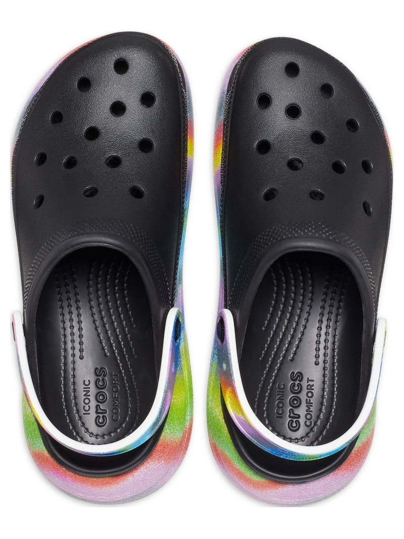 Crocs Unisex Classic Crush Spray Dye Clog - Walmart.com