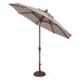 thumbnail image 6 of UM8100-4846-SWV-Treasure Garden-9 Foot Round Aluminum Auto Tilt Market Umbrella-O'bravia Grade C Fabric Type-Forest Green Fabric Color-Bronze Pole, 6 of 10