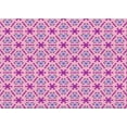 thumbnail image 1 of Ahgly Company Indoor Rectangle Patterned Pastel Purple Pink Area Rugs, 4' x 6', 1 of 6