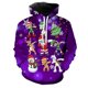 thumbnail image 4 of Sudadera con capucha y estampado 3D de Papá Noel y muñeco de nieve, novedad en sudaderas con capucha y gráfico navideño de Feliz Navidad, sudaderas con capucha unisex de invierno, 4 of 5
