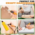 thumbnail image 7 of EXLEAF 30W Electric Hot Knife Cutting Tool- Hot Knife for Plastic, Resin & Mesh | Includes 10 Blades, 2 Blade Holders, 1 Wood Burning Tip & Stand | Fast Heating DIY Plastic Cutter, 7 of 7
