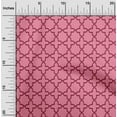 thumbnail image 1 of oneOone Tissu en Viscose Chiffon Imprimé Bloc Quatre Feuilles Largeur 42 Pouces, 1 of 4
