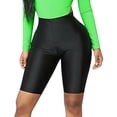thumbnail image 1 of Pantalones cortos Prolriy para mujer, para entrenamiento, gimnasio, cintura alta, para ciclismo, yoga, leggings deportivos de moda, elásticos, informales, color negro, talla S, 1 of 7