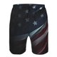 thumbnail image 3 of Fotbe American Flag Waving Print Trajes de Baño Estampados para Hombre, Shorts de Verano de Secado Rápido, Ropa de Playa, Bañadores-XX-Large, 3 of 6