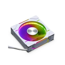 Phanteks D30-120 DRGB PWM FAN, Premium D-RGB Performance Fan, ARGB/DRGB lighting, Daisy-chain Fan Linking system, White