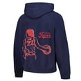 thumbnail image 3 of Unisex round21 Caitlin Clark Navy Indiana Fever Indiana Bound Pullover Hoodie, 3 of 3