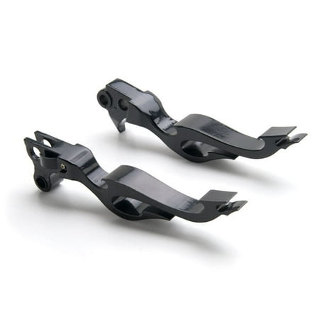 - Krator Black Clutch + Brake Flame Hand Levers Controls For 1996-2012 Harley Davidson FLSTN Softail DELUXE