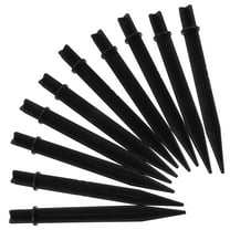 unbranded  10 Pcs Plastic Lamp Stakes Solar Ground Lights Spot Fence Post Black