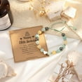 thumbnail image 5 of 5-21 Year Old Birthday Gifts for Girls and Her, Meaningful Nature Stone Bracelet with Message Card for Daughter Granddaughter Niece Sister Friend, 5 of 7