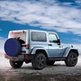 thumbnail image 3 of Balery Navy Blue Tire Covers - Tough Tire Wheel Protector for Truck, SUV, Trailer, Camper, RV -16 inch, 3 of 8