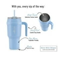 thumbnail image 3 of Reduce Cold1 40oz Tumbler with Handle, Stainless Steel, Blue Glacier, 3 of 15