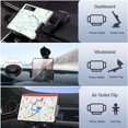 thumbnail image 3 of Soporte de carga rápida inalámbrica para coche de 15 W: soporte con sujeción automática para teléfonos de 4,3 a 6,9 pulgadas, 3 of 6