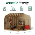 thumbnail image 6 of Little Cottage Co. 12x12 Value Gambrel Barn with 6 ft. Sidewalls, Outdoor Wood Storage Shed Do-It-Yourself Precut Kit, 6 of 13