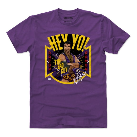 Men's 500 Level Purple Razor Ramon Hey Yo T-Shirt