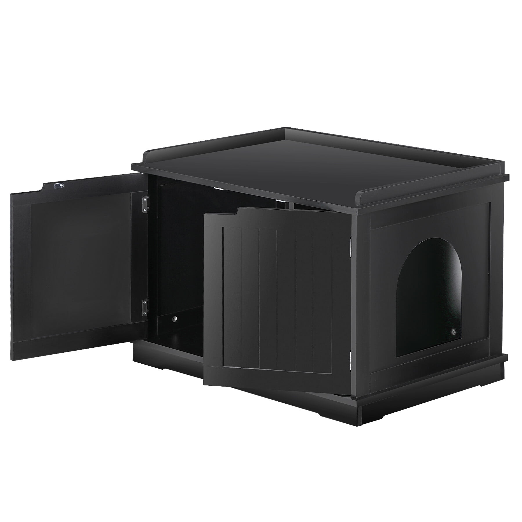 ZENY Double Door Hidden Cat Litter Box Enclosure Storage ZENY Double Door Hidden Cat Litter Box Enclosure Storage