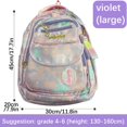 thumbnail image 3 of Large-Capacity Wear-Resistant Childrens Backpack for Elementary School Girls, 3 of 9