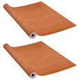 thumbnail image 4 of vidaXL 2/4x Self-adhesive Door Films Dark Wood PVC Window Film Multi Colors, 4 of 6