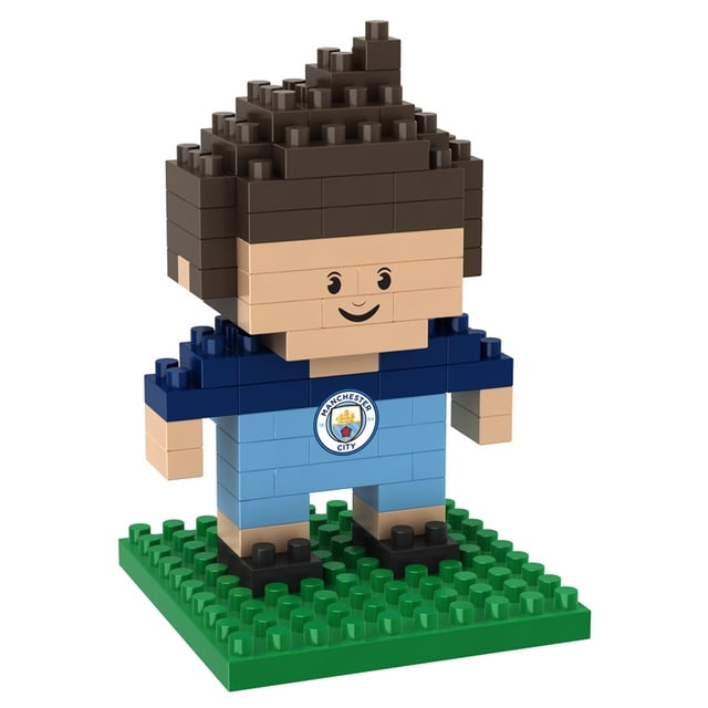 Manchester City - BRXLZ 3D Player Construction Kit (82 Pieces)