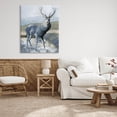 thumbnail image 2 of Woodland Wildlife Deer Portrait Animals & Insects Graphic Art Gallery Wrapped Canvas Print Wall Art, 2 of 7