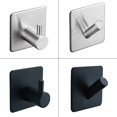 thumbnail image 2 of Gancho para bata negro SUS304, gancho para pared, gancho para toallas para baño, gancho para abrigos de acero inoxidable, colgador de gancho a prueba de herrumbre para accesorios de cocina Deng Xun unisex, 2 of 2