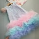 thumbnail image 2 of Vestido de lentejuelas para niñas, vestido de pasarela para niñas, vestido de princesa de cumpleaños, vestido de niña de un año, 2 of 6