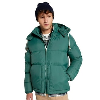 Sandro Men's Olive Green Down Puffer Jacket, XXL - Walmart.com