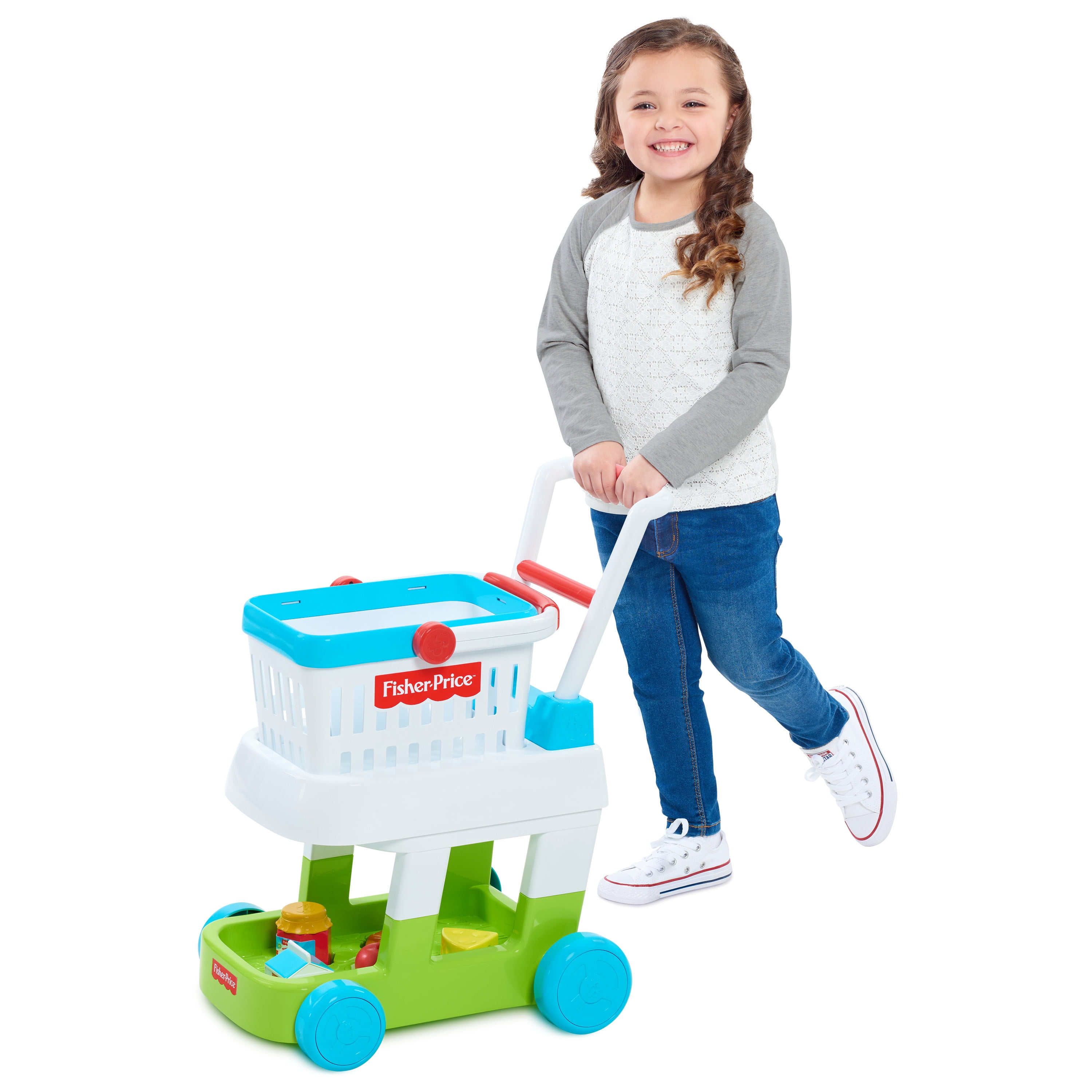 vintage fisher price shopping cart