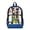 Baseball Star Pattern, variant on Whosucclay Dinosaur Driving Bus Transparent Backpack for Girls Boys, Middle School Elementary Large Capacity Side Pockets Clear Backpack for Stadium Travel