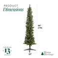 thumbnail image 3 of Home Heritage Stanley Pine Artificial Christmas Tree, 7' with Metal Stand, 3 of 12