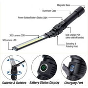 NextLED 350 Lumen Foldable Slim Rechargeable LED Work Light with Strong Magnet, Water Resistant