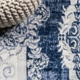 thumbnail image 6 of JONATHAN Y MODERN PERSIAN 5 x 8 Area Rug, Rosalia Cottage Medallion - Ivory/Navy, MDP401A-5, 6 of 11