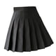 thumbnail image 3 of Falda plisada Mini uniforme de colegiala de tenis de cintura alta con pantalones cortos, negro, S Vogacara AP001094-06, 3 of 7
