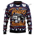 thumbnail image 3 of PLstar Cosmos Ninja Samurai Cat 3D Impreso Moda Feo Suéter Navideño para Hombre Invierno Unisex Casual Jersey de Punto MYY17, 3 of 5