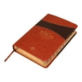 thumbnail image 4 of Biblia Reina Valera 1960 tamaño manual letra grande 12 puntos- Imitación Piel marrón/marrón con índice. Colección bitono, 4 of 15