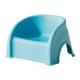 thumbnail image 1 of Taburete pequeño para niños, silla para niños con respaldo, cómodo y antideslizante para cambiar zapatos. Azul, 1 of 9