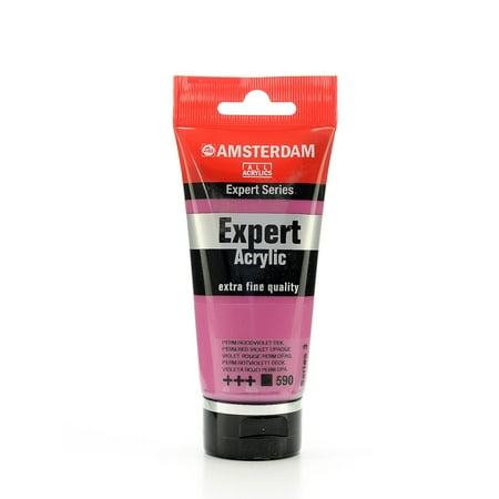 UPC: 0804551997426 | Expert Acrylic Tubes permanent red violet opaque  75 ml (pack of 2)